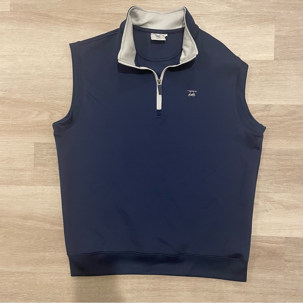 Bald Head Blues navy golf vest